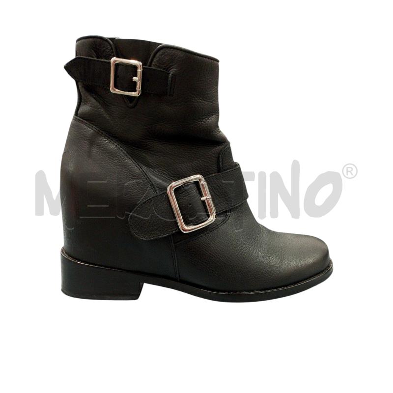 STIVALETTI DONNA JEFFREY CAMBELL NERI CON RIALZO INTERNO | Mercatino dell'Usato Salerno fratte 1
