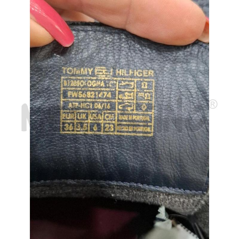 STIVALI DONNA TOMMY HILFIGER NERI | Mercatino dell'Usato Salerno fratte 4