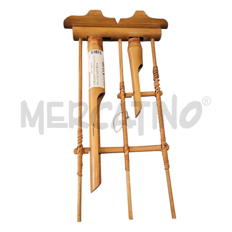STRUMENTO MUSICALE ANGKLUNG INDONESIANO | Mercatino dell'Usato Salerno fratte 1