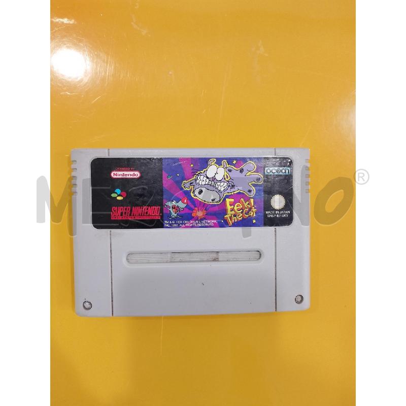 SUPER NINTENDO EEK THE CAT | Mercatino dell'Usato Salerno fratte 1