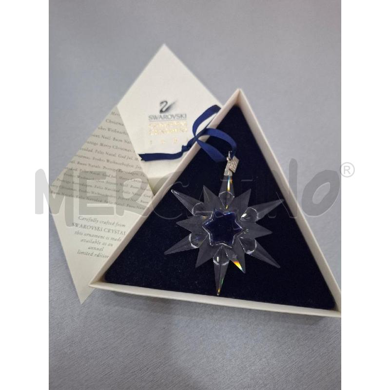 SWAROVSKI 1997 STELLA FIOCCO DI NEVE NATALE EDIZIONE LIMITATA CRISTALLO | Mercatino dell'Usato Salerno fratte 4