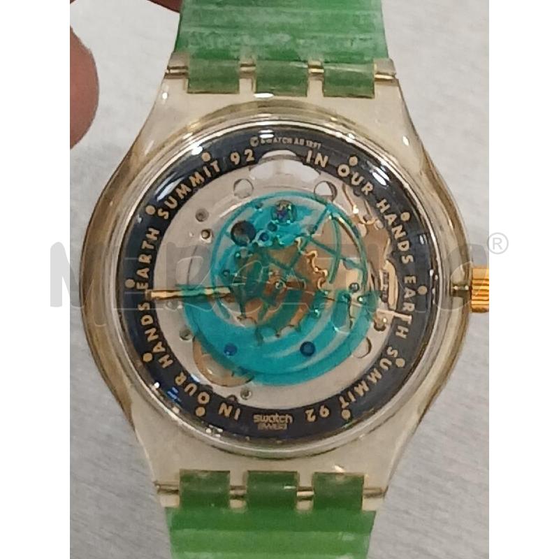 SWATCH EARTH SUMMIT 92 AUTOMATICO  | Mercatino dell'Usato Salerno fratte 3