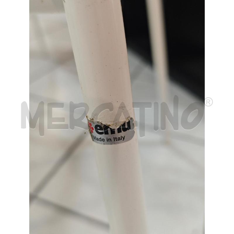 TAVOLINO EMU VERDE + SEDIE BIANCHE  | Mercatino dell'Usato Salerno fratte 3