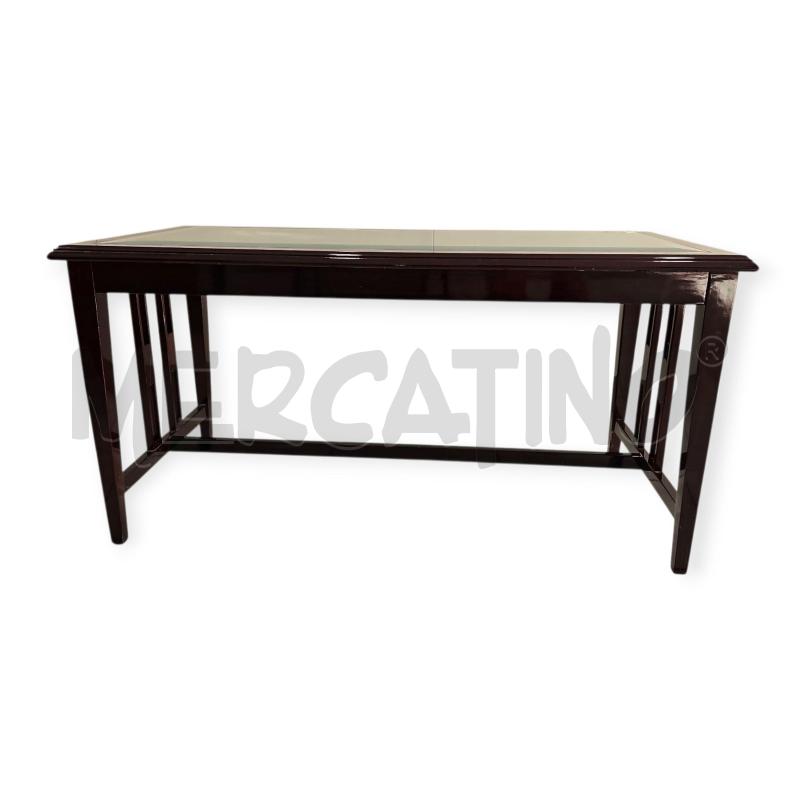 TAVOLINO LEGNO LACCATO E VETRO MODERNO STILE ART DECÒ | Mercatino dell'Usato Salerno fratte 2