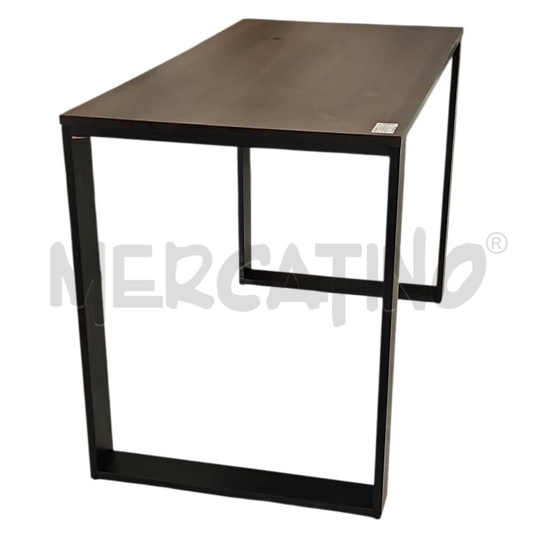 TAVOLO LEGNO RETTANGOLARE MODERNO 120 X 60 | Mercatino dell'Usato Salerno fratte 1