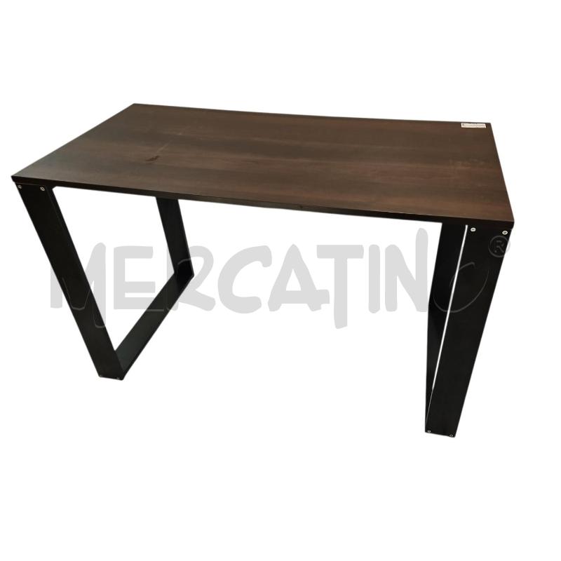 TAVOLO LEGNO RETTANGOLARE MODERNO 120 X 60 | Mercatino dell'Usato Salerno fratte 3
