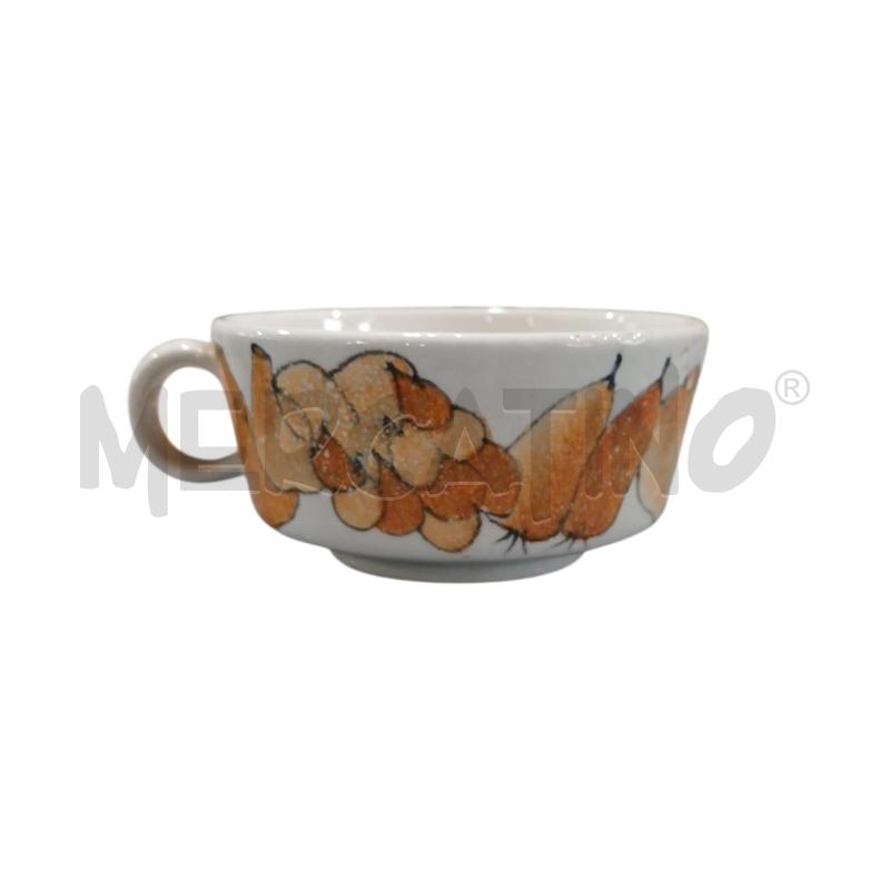 TAZZA ERNESTINE BIANCA PERE DECORO 849A | Mercatino dell'Usato Salerno fratte 1