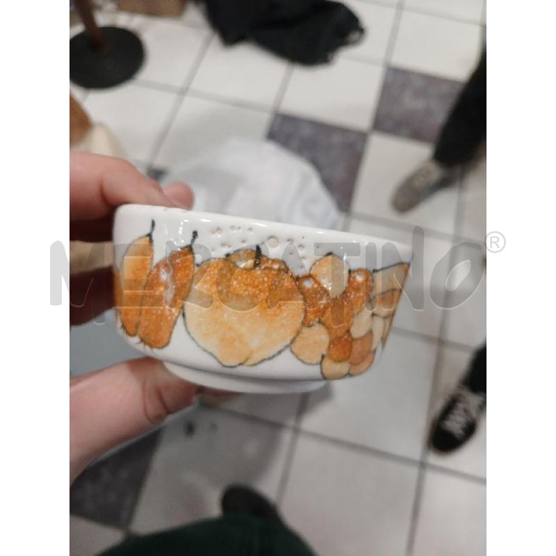TAZZA ERNESTINE BIANCA PERE DECORO 849A | Mercatino dell'Usato Salerno fratte 2