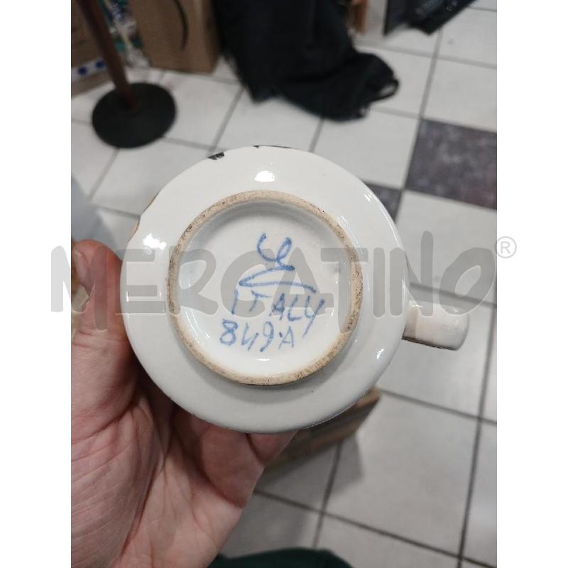 TAZZA ERNESTINE BIANCA PERE DECORO 849A | Mercatino dell'Usato Salerno fratte 3