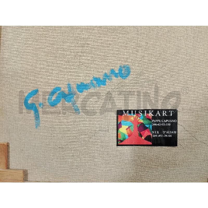 TELA DONNA ROSA/VERDE 40X40 | Mercatino dell'Usato Salerno fratte 3