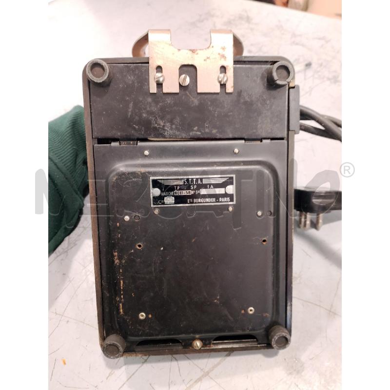 TELEFONO ANTICO FRANCESE BACHELITE NERO  | Mercatino dell'Usato Salerno fratte 5