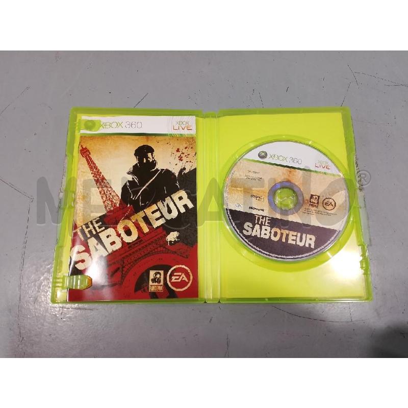 THE SABOTEUR XBOX360 | Mercatino dell'Usato Salerno fratte 3