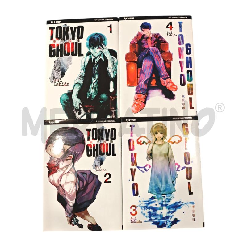 TOKYO GHOUL 1-4 SEQUENZIALI | Mercatino dell'Usato Salerno fratte 1