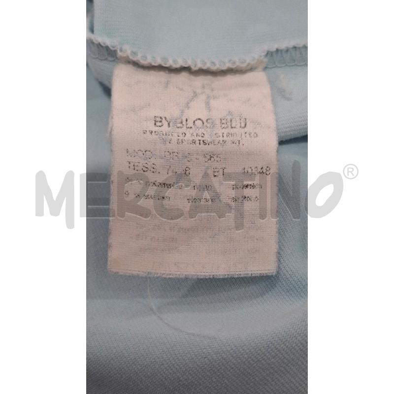 TOP BYBLOS BLU CELESTE | Mercatino dell'Usato Salerno fratte 4