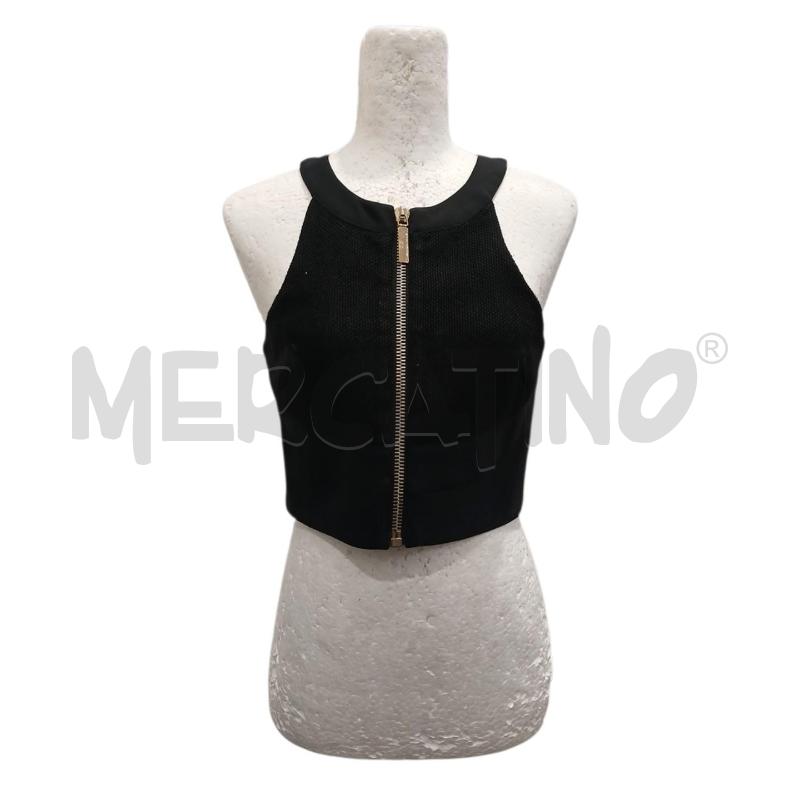 TOP ELISABETTA FRANCHI NERO | Mercatino dell'Usato Salerno fratte 1