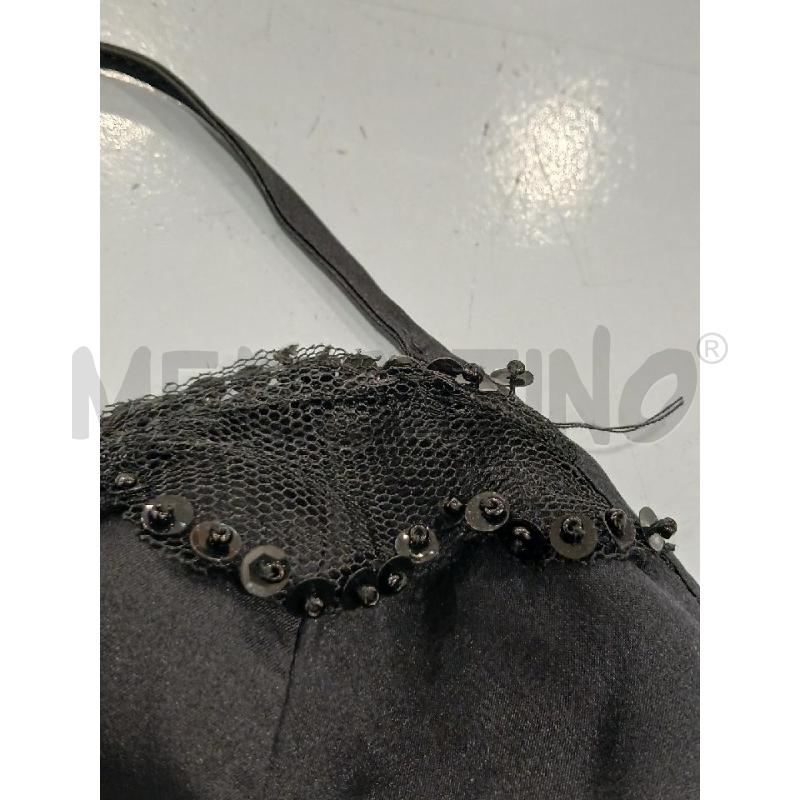 TOP JUST CAVALLI NERO IN SETA PAILLETTES APLLIC. DA RIV. TG.40 | Mercatino dell'Usato Salerno fratte 4