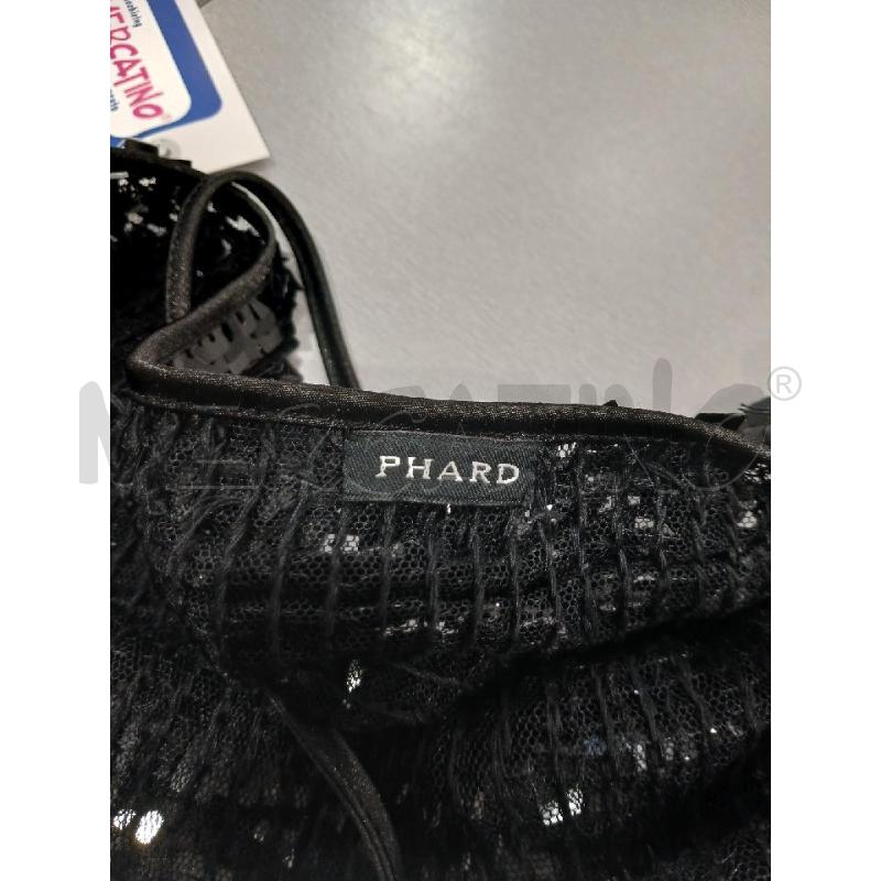 TOP PHARD PAILLETTES NERE | Mercatino dell'Usato Salerno fratte 3