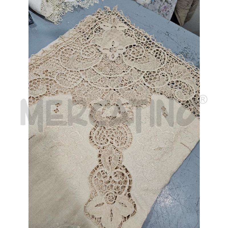 TOVAGLIA BURANO 12 PX CON TOVAGLIOLI IN MISTO LINO | Mercatino dell'Usato Salerno fratte 5