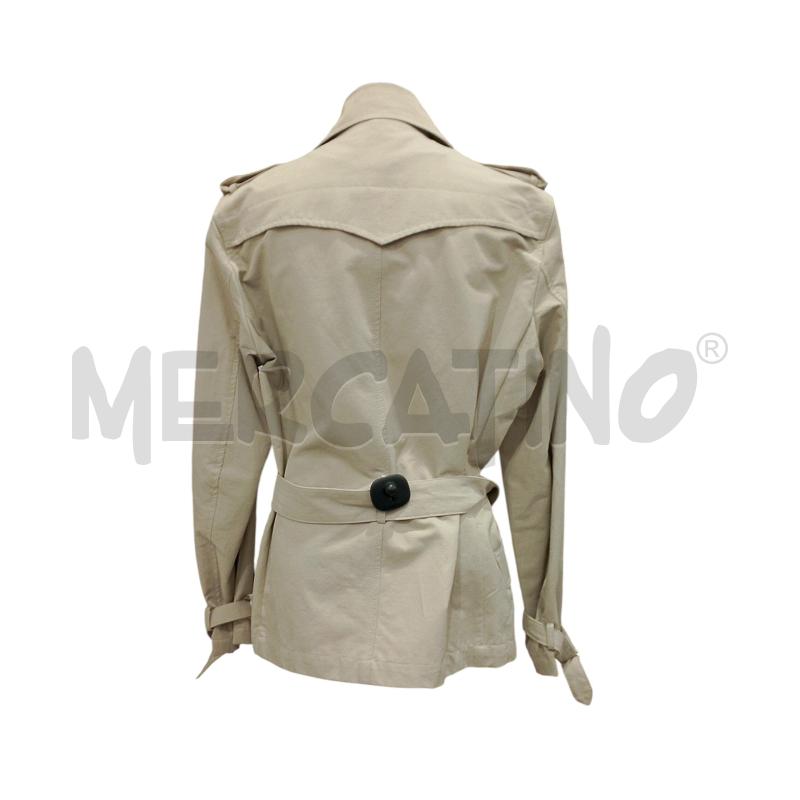 TRENCH UOMO PRIMO EMPORIO BEIGE MISTO COTONE NUOVO CARTELLINATO | Mercatino dell'Usato Salerno fratte 2