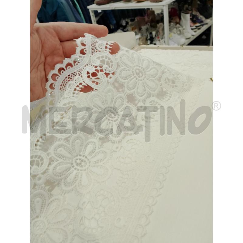 TRIS PIZZO DI BURANO COPRI LETTO + LENZUOLA + TOVAGLIA  | Mercatino dell'Usato Salerno fratte 2