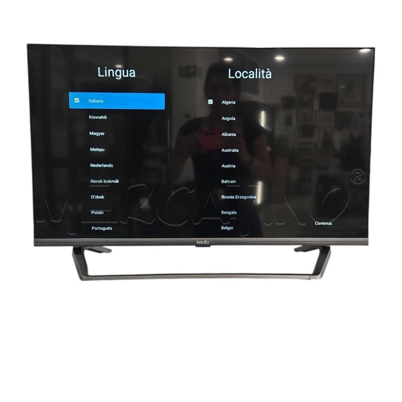 TV TEKLIO SMART TV ANDROID NETFLIX YOUTUBE PRIME VIDEO GOOGLE PLAY 32'' TK32HS11 | Mercatino dell'Usato Salerno fratte 2