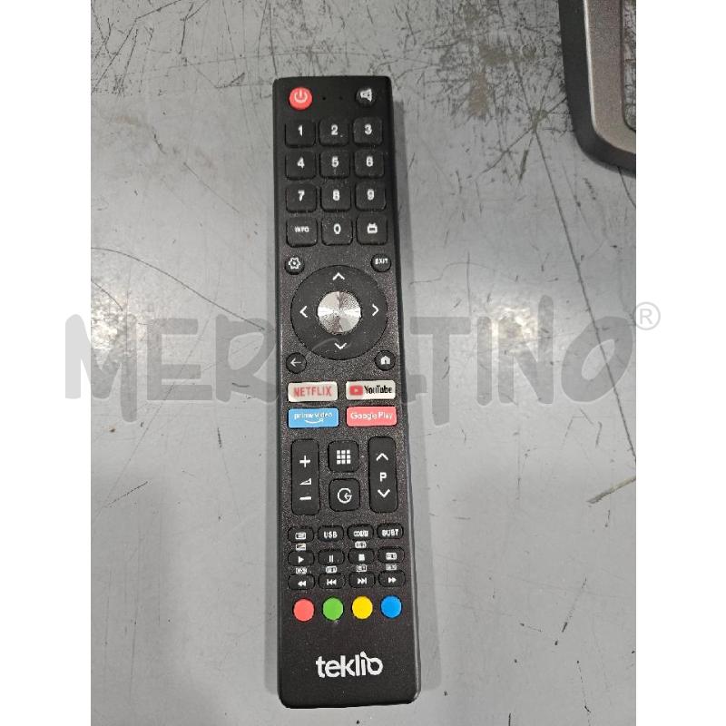 TV TEKLIO SMART TV ANDROID NETFLIX YOUTUBE PRIME VIDEO GOOGLE PLAY 32'' TK32HS11 | Mercatino dell'Usato Salerno fratte 3