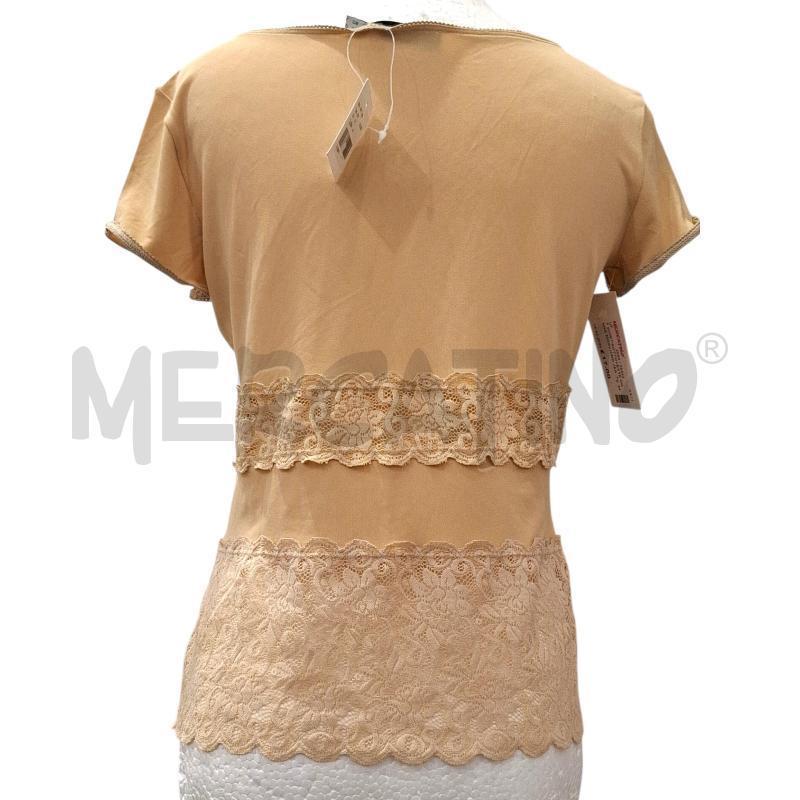 T SHIRT/SOTTOVESTE DONNA MOSCHINO JEANS BEIGE | Mercatino dell'Usato Salerno fratte 2