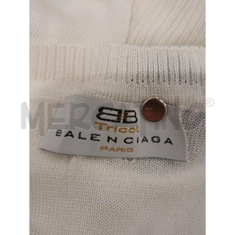 T SHIRT DONNA BALENCIAGA BIANCA | Mercatino dell'Usato Salerno fratte 3