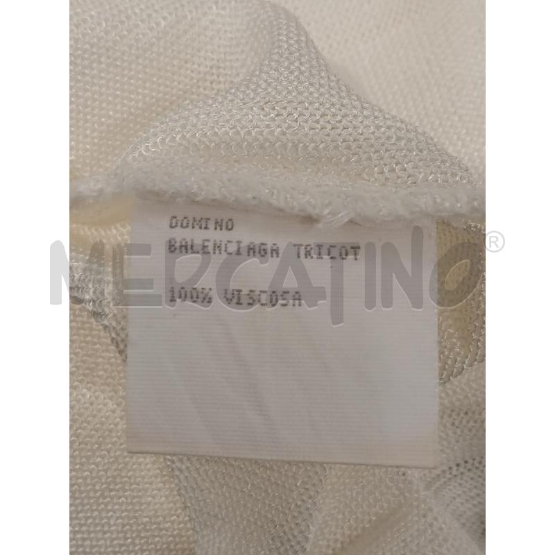 T SHIRT DONNA BALENCIAGA BIANCA | Mercatino dell'Usato Salerno fratte 4