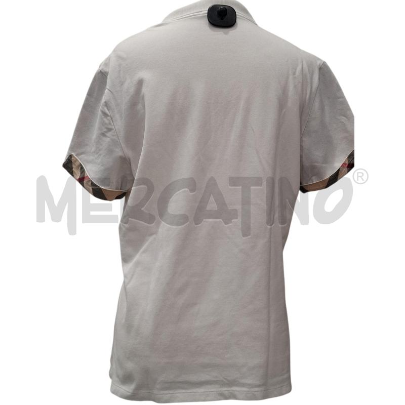 T SHIRT DONNA BARBERRY BRIT BIANCA | Mercatino dell'Usato Salerno fratte 2