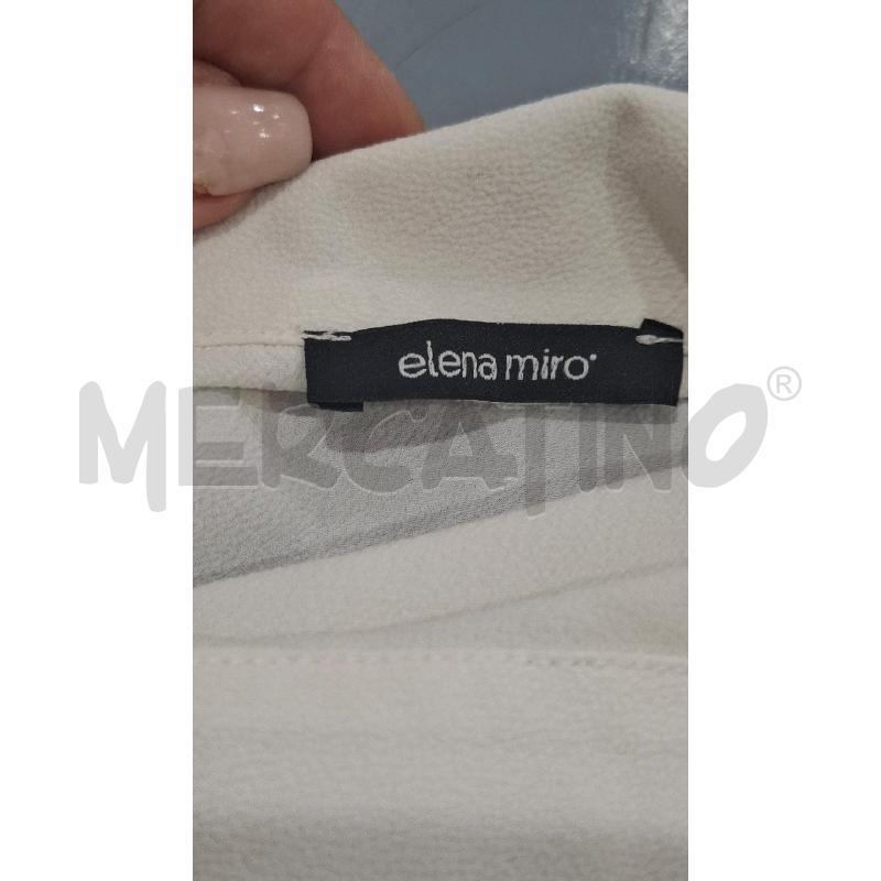 T SHIRT DONNA ELENA MIRO BIANCA | Mercatino dell'Usato Salerno fratte 3