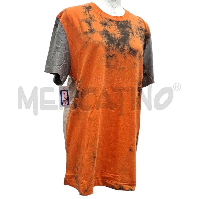 T SHIRT DONNA HELMUT LANG ARANCIO SFUM. NERO | Mercatino dell'Usato Salerno fratte 1