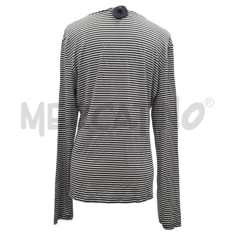 T SHIRT DONNA INTREND RIGHE NERE/BIANCHE | Mercatino dell'Usato Salerno fratte 2