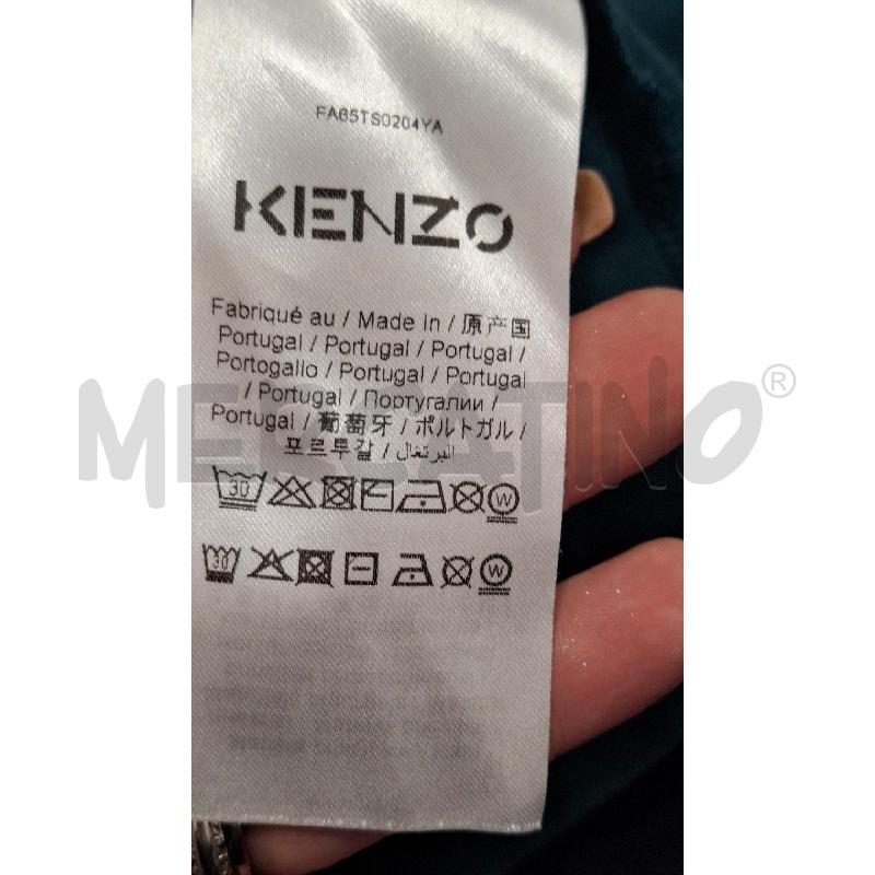 T SHIRT DONNA KENZO VERDE TIGRE | Mercatino dell'Usato Salerno fratte 4