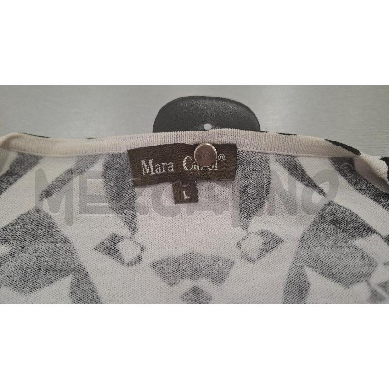 T SHIRT DONNA MARA CAROL FANT BIANCA E NERA | Mercatino dell'Usato Salerno fratte 3