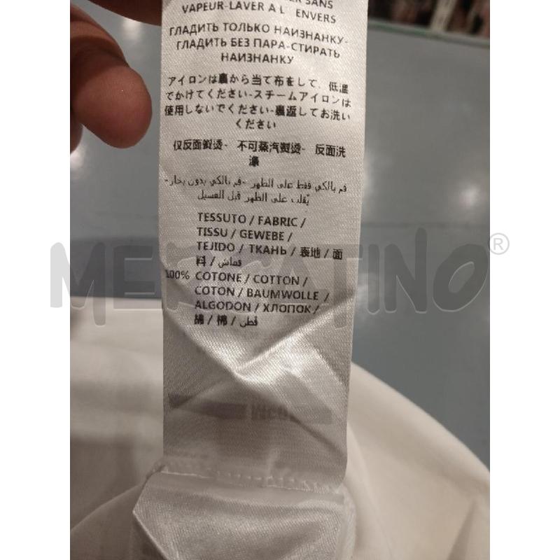 T SHIRT DONNA MCQ BIANCA DIS. | Mercatino dell'Usato Salerno fratte 5