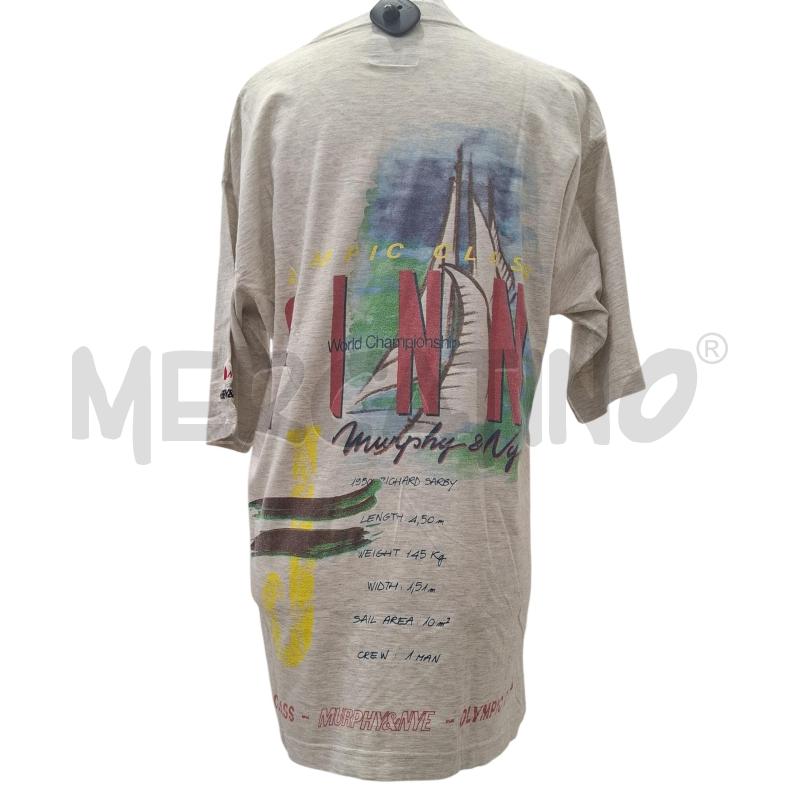 T SHIRT DONNA MURPHY E NYE CREMA SFUM. GRIGIE | Mercatino dell'Usato Salerno fratte 2