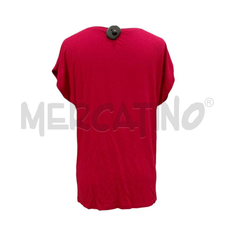 T SHIRT DONNA PATRIZIA PEPE ROSSA | Mercatino dell'Usato Salerno fratte 2