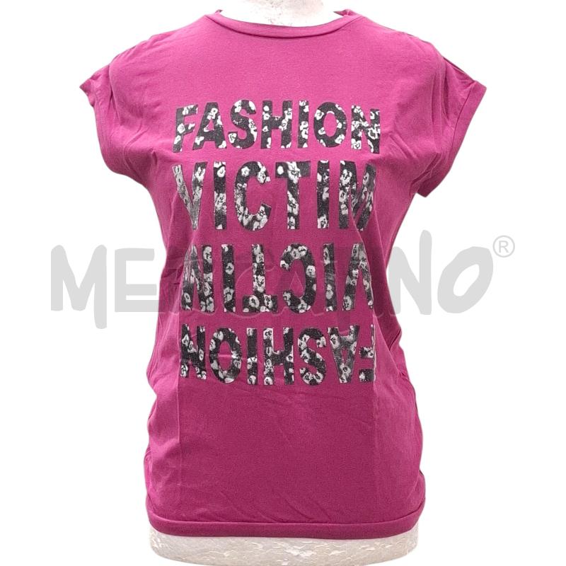 T SHIRT DONNA PINKO FUCSIA | Mercatino dell'Usato Salerno fratte 1