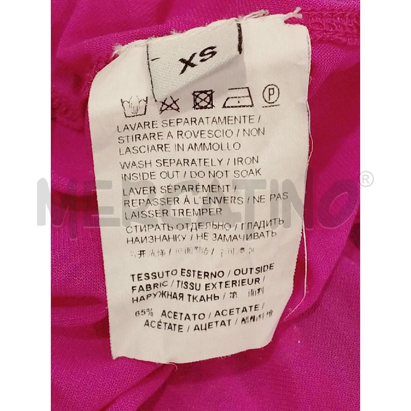 T SHIRT DONNA PINKO FUCSIA TG. XS | Mercatino dell'Usato Salerno fratte 4