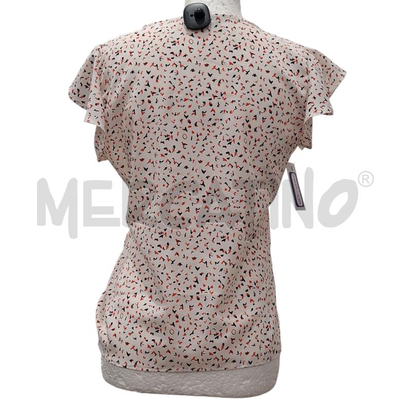 T SHIRT DONNA SIMONA G. BIANCA FANT ROSSA/NERA NODINO LATERALE | Mercatino dell'Usato Salerno fratte 2