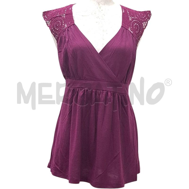 T SHIRT DONNA YESSICA FUCSIA | Mercatino dell'Usato Salerno fratte 1