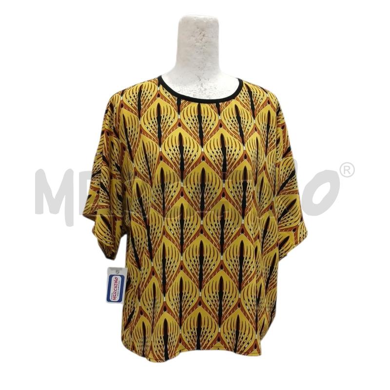 T SHIRT DONNA YNONYME FANT. GIALLA NERA MARRONE | Mercatino dell'Usato Salerno fratte 1