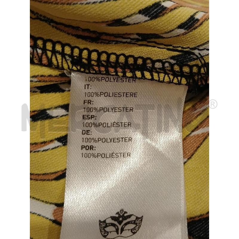 T SHIRT DONNA YNONYME FANT. GIALLA NERA MARRONE | Mercatino dell'Usato Salerno fratte 4