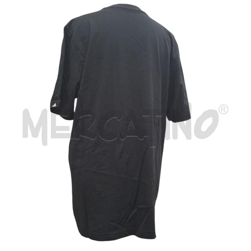 T SHIRT UOMO ADIDAS NERA STAMPA CROMATA | Mercatino dell'Usato Salerno fratte 2