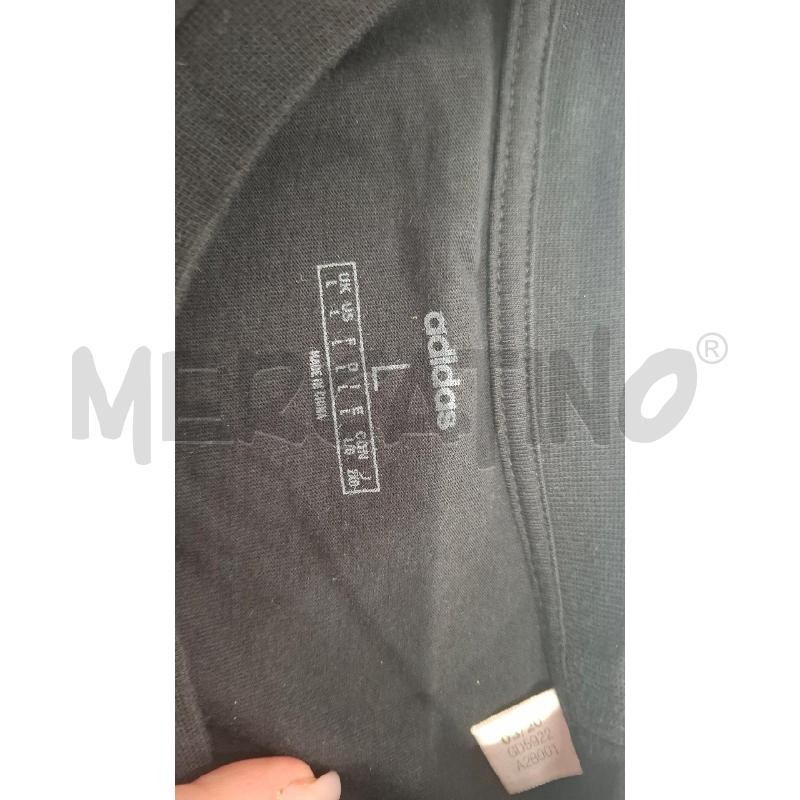 T SHIRT UOMO ADIDAS NERA STAMPA CROMATA | Mercatino dell'Usato Salerno fratte 3