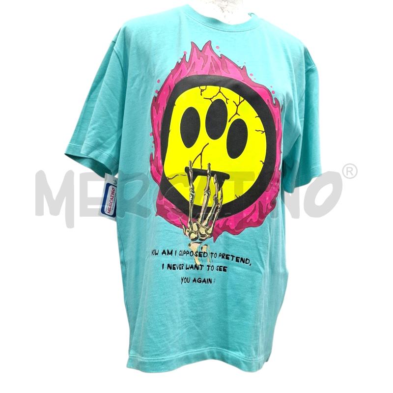 T SHIRT UOMO BARROW VERDE ACUA MARINA  | Mercatino dell'Usato Salerno fratte 1