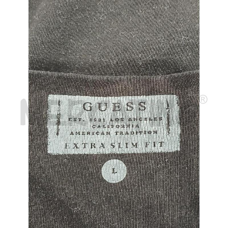 T SHIRT UOMO GUESS NERA EFFETTO WASHED | Mercatino dell'Usato Salerno fratte 3