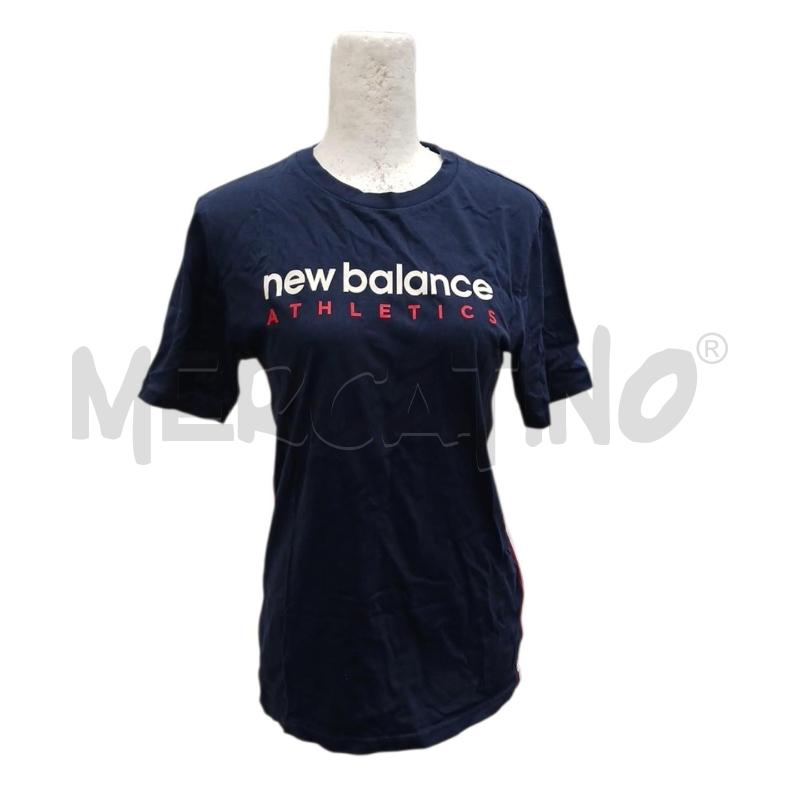 T SHIRT UOMO NEW BALANCE BLU  | Mercatino dell'Usato Salerno fratte 1