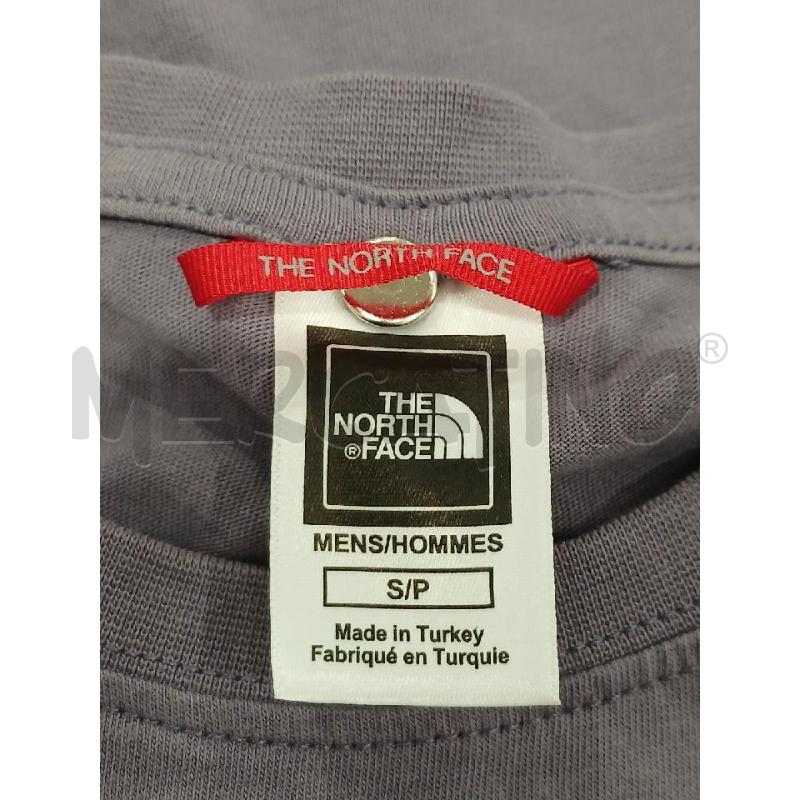 T SHIRT UOMO THE NORTH FACE GRIGIA/VIOLA | Mercatino dell'Usato Salerno fratte 3